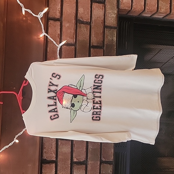 Star wars Other - Adorable Baby Yoda  Christmas dress. Color cream. Size XS 4/5